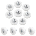 Litoexpe 12 Pieces 3/4" Drawer Slide Roller Wheel - size: 3/4 Inch