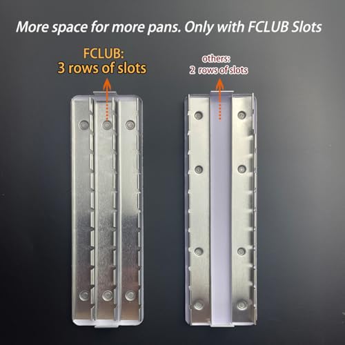 FCLUB Empty Watercolor Tin Palette for Holding 36 Half Pans or 21 Full Pans - style: Empty Tin Box (36)