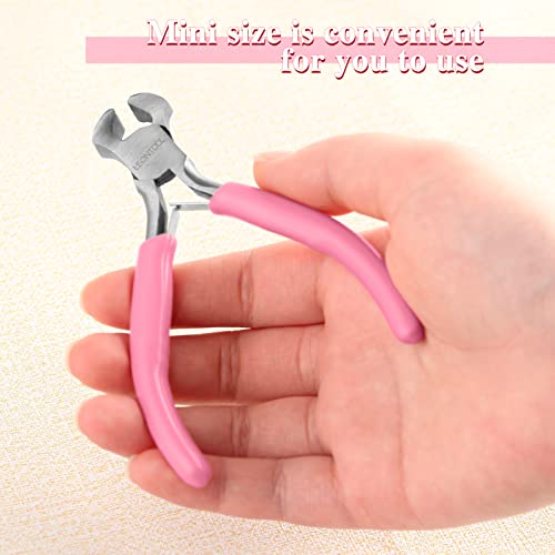 4-Inch End Cutting Pliers - Mini Jewelry Pliers Wire Cutter for Jewelry Making - End Snips Nail Puller - style: End Cutting Pliers