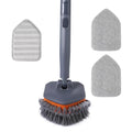 CLEANHOME Tub Tile Scrubber Brush for Cleaning Shower Tile Floor,Bathtub - color: Orange