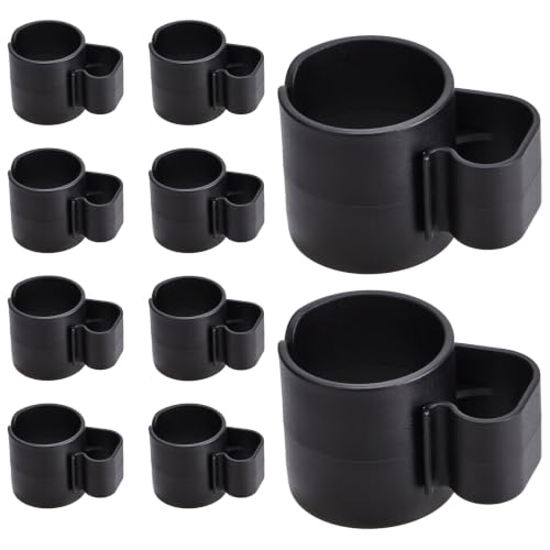 10 Pack 35mm Speaker Pole Cable Clips, Speaker Stand Cable Management Clips, Audio Cable Holders for Cord Organization, Wire Clips for Studio Equipment, PA Speaker Stands and Event Setup