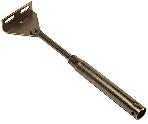 RV Designer H271, Door Support Strut, Metal, Spring-Loaded, 6-1/4 inch, 2 Per Pack, Cabinet Hardware , Grey - style: Metal