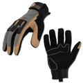Dickies Performance Work Gloves, Impact Protection, Durable Synthetic Leather with Adjustable Cuff - size: Large