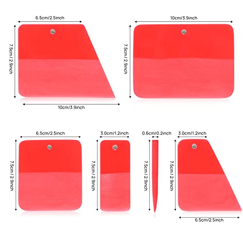 NEWISHTOOL Magnet PPF Squeegee Kit Paint Protection Film Installation Tools - color: Magnet Red Box Set