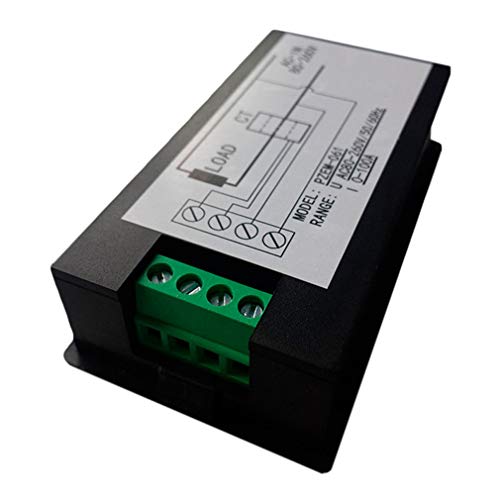 HiLetgo Digital Multimeter AC 80-260V 100A PZEM-061 LCD Display Digital Current Voltage Power Energy Multimeter Ammeter Voltmeter with Current Transformer CT - style: AC 80-260V 100A