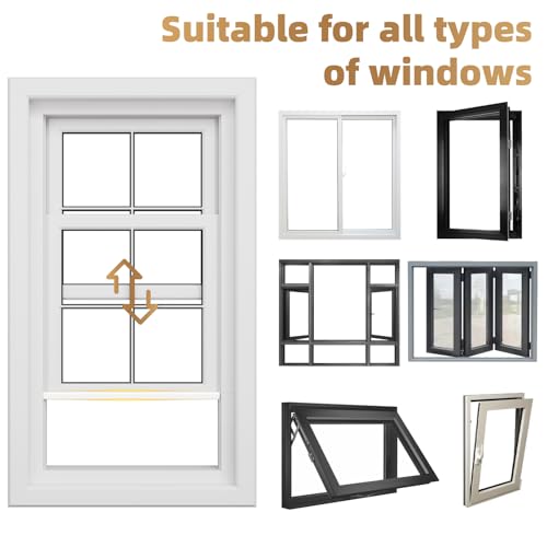 Kneelisa 118” Wedge-Shape Foam Window Weather Stripping Door Seal - color: Brown, size: 118"