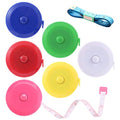 Tape Measures Retractable, Fabric Measuring Tape, 60 Inch Small Sewing Tape Measure for Craft Nursing Medical Travel(6 Pack) - color: 6 Colors Package