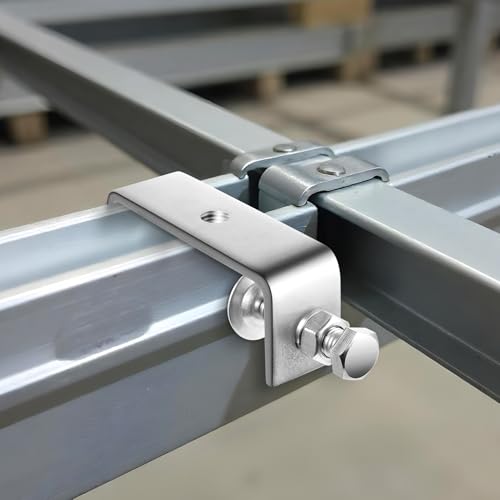 10 Pcs 304 Stainless Steel C Clamp Mini Tiger Clamp 1Inch Heavy Duty Metal U Clamps with Stable Wide Jaw Opening for Mounting Metal Working Woodworking(10 Pcs, 3 3/8 Inch) - size: 3 3/8 Inch