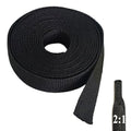 10ft 3/8" Braided Heat Shrink Tubing, Automotive Wire Loom Cable Protector - size: 10ft - 3/8"(10mm)