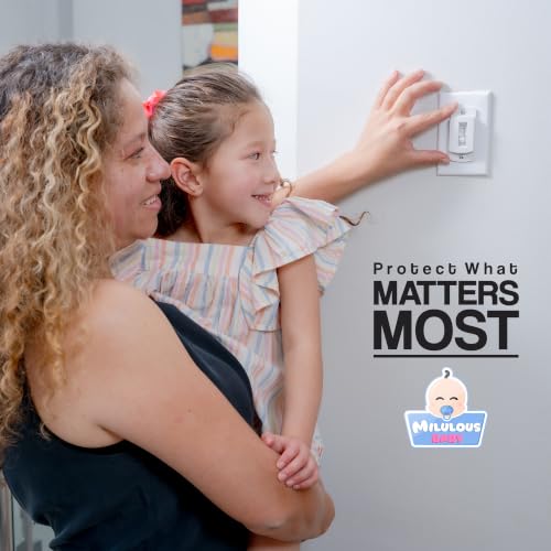 Light Switch Cover Guard (6 Pack, Toggle) – Child Proof Light Switch Lock & Switch Guard – Prevents Kids from Turning Lights On/Off – Easy Install Wall Switch Protector, White