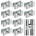10 Sets 1-3/8 inch Chain Link Fence Panel Clamps - size: 10 Sets-1-3/8 inch