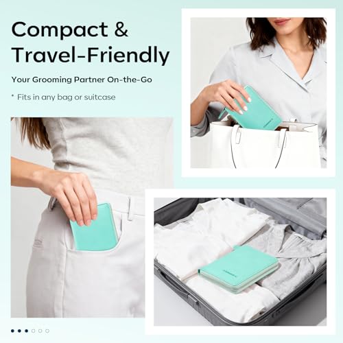 FAMILIFE Stainless Steel Manicure Set 11-in-1 Professional Nail Clipper Kit | Portable Leather Travel Case, Pedicure & Grooming Tools for Fingernails & Toenails, Luxury Gift for Men & Women, Mint Green - color: Mint Green