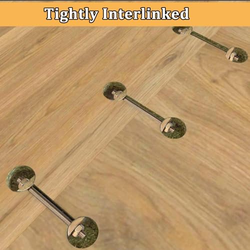 13 Pcs Furniture Fastening Connectors with Wrench,Countertop Connector,Table Top Fasteners for Butcher Blocks, Tables, and Bed Frames with Bolt and Nut Hardware, Draw Bolts, and Miter Bolts