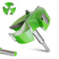 Forstner Drill Bit 2-7/8"(75mm), Triple Flute Tungsten Carbide Tipped - size: (2-7/8" 75mm)