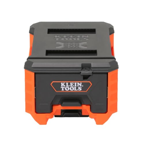 Klein Tools 54843MB MODbox Compact Single Drawer Box, Half Width, Tool Storage Drawer with Ball Bearing Slides, Dividers Included, PVC Foam Mat - size: Compact Half Width