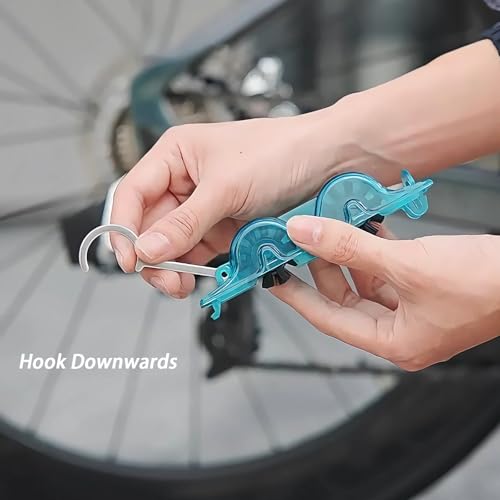 Upgraded Polycarbonate Bike Chain Cleaner Tool – Chain Scrubber with 360° Automatic Brushes, No Chain Removal Drivetrain Maintenance Kit for Mountain Bike,Road Bike,Ebike and Trail Bikes