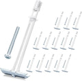 14 Pack Drywall Anchor with Included Bolts for 1/4-20 Fastener Size - size: 1/4"-20：Pack of 14