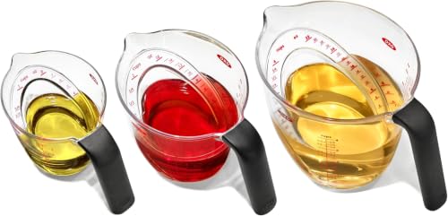 OXO Good Grips 3-Piece Angled Measuring Cup Set,(Pack of 12) - size: Multi (Pack of 12)