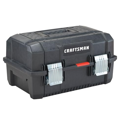 CRAFTSMAN Tool Box, Tool Storage, Black, 18 Inch (CMST18001)