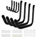 KURUI 15" Heavy Duty Garage Storage Hooks, 8 Pack Wall Mount Kayak Rack - size: 15''-8pcs