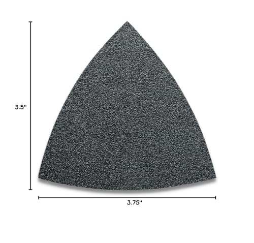 Fein Sanding Sheets with Hook & Loop Attachment - size: 120 Grit, 50-Pack