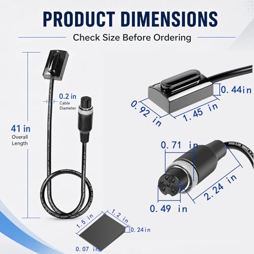 SFP-41-A SF Series Faucet Sensor Replacement Kit, 6-Pin Connector Infrared Sensor Repair Part Compatible with Sloan SF Series Electronic Faucets SF2100 SF2150 SF2200 SF2250 SF2300 SF2350 SF2400 SF2451