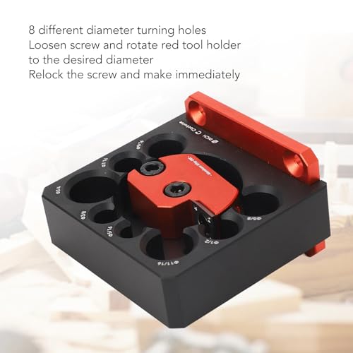 Dowel Maker Jig Kit, Dowel Cutter Wooden Dowel, Dowel Maker Tool for Woodworking Tools, Woodworking Jigs, Electric Drill Round Rod Dowel Maker