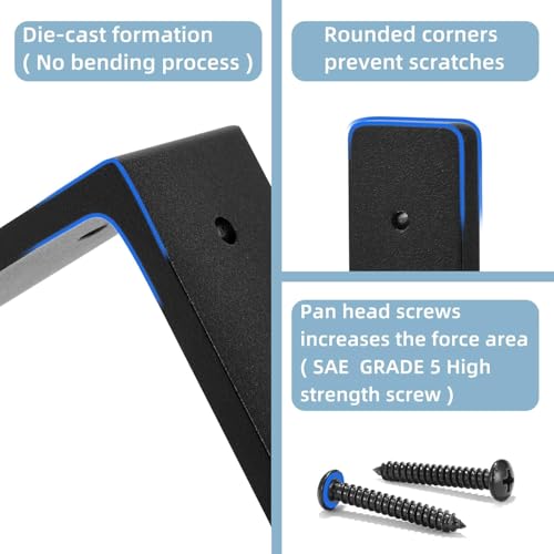 6 inch X 4 inch Shelf Support Bracket Heavy Duty, L Shelf Brackets, max Load 66 lbs, , Metal Brackets for Shelves, countertop Bracket ,Corner Brace,Pack of 4. (6"x 4" L Shape) - size: 6" x 4" (L-Shape)