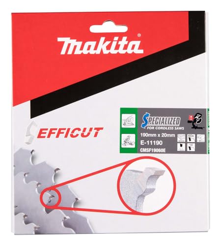 Makita E-11134 7-1/2" 60T Carbide-Tipped Max Efficiency Miter Saw Blade