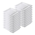 Bates- Paint Tray Liner, 9 Inch, 20 Pack, Paint Pans Trays, Plastic Paint Tray, Disposable Paint Tray, Paint Roller Tray, Paint Trays for Painting Walls, Roller Tray Liners, Paint Pan Liners - color: White, size: 20 Pack 9 Inch