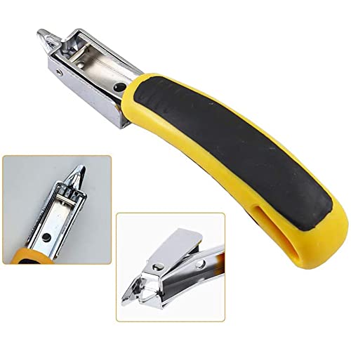 Staple Removers Professional Heavy Duty Upholstery Plastic Handle Handheld Nail Puller Claw Hand Tool