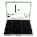 100 Pcs M3 x 50mm Socket Head Screws, Grade 12.9 Alloy Steel Fully Threaded Machine Screws, Metric Bolts Assortment Kit for Furniture Assembly - size: M3x50mm-100pcs