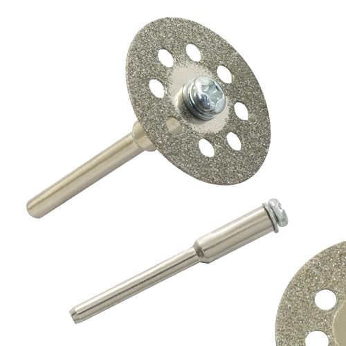 Bivethoi 12 Pack 22mm Mini Diamond Coated Cutting Off Wheels Discs - style: 22mm(12 Pack)