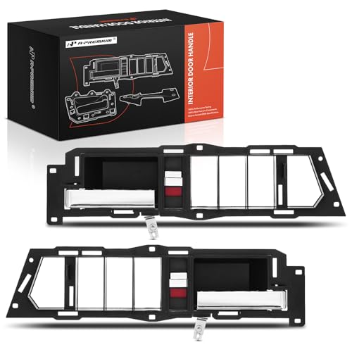 A-Premium Inside Interior Door Handles - Front Driver & Passenger Side