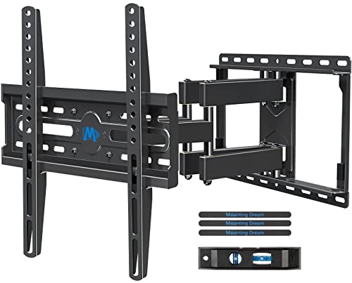 Mounting Dream Full Motion TV Wall Mount for 32-70 Inch TVs up to 99lbs - size: For 32" to 70" TVs, 16" Studs
