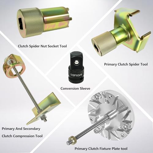 Complete Primary Clutch & Secondary Service Tools Kit for Polaris P-90