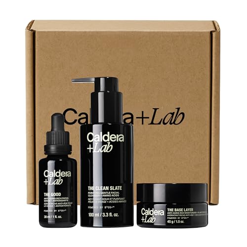 Caldera + Lab The Regimen Rich | Men's Anti-Aging 3 Piece Skincare Routine - size: 3-Piece Skincare Set