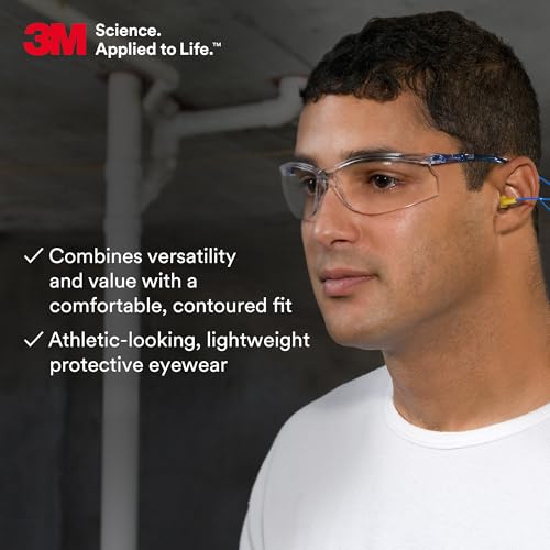 3M Safety Glasses, Virtua CCS and Virtua Sport CCS, Anti-Fog, Clear Lens - color: Clear, Clear