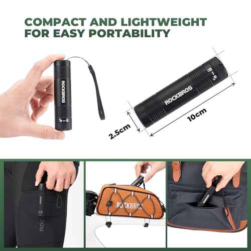 ROCKBROS Bike Repair Tool Kit, Portable 72-Tooth Ratchet Set with 8 S2 Bits