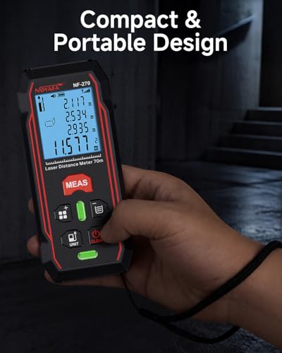 NOYAFA 230Ft Laser Measuring Tool, Digital Laser Tape Measure