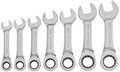 CRAFTSMAN CMMT87025 7-Piece 12-Point Metric Ratchet Wrench Set