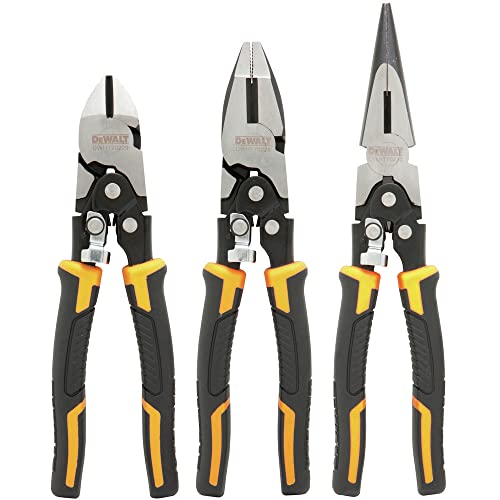 DEWALT Pliers Set, Compound action, 3-Pack (DWHT70485)