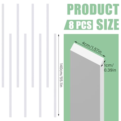 Pangda Peel and Stick Wall Molding Kit,Simple Style - style: Simple Style