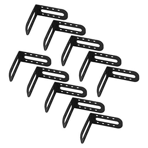 Professional Tile Leveling Spacer Kit, 90 Degree Angle, ABS Material, Black, 25 Pieces, for Floor and Wall Installation