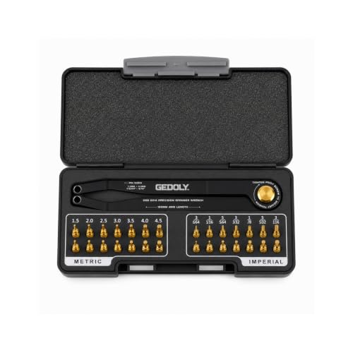 Adjustable Pin Spanner Wrench Set, Heavy Duty Shock & Lock Nut Tool