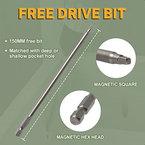 LIONMAX Pocket Hole Screws 1-1/4 Inch, 300 PCS Exterior #8 Pocket Screws - size: #8 x 1-1/4"