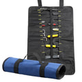 Canvas Roll Up Tool Bag Organizer Pouch for Wrenches & Screwdrivers - color: 1pc Blue