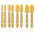 8pcs Rubber Caulking Spatula Tool, Reusable Caulking Tool Sealant Spatula Spreader 4 Sizes, Caulking Finishing Tool Applicator for Tiles Brick Floors Walls Bathroom Kitchen
