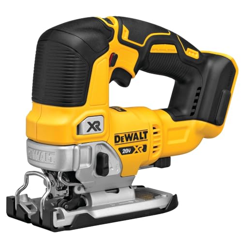DEWALT 20V MAX* 3-Tool Combo Kit, Brushless Cordless Router Tool, Random Orbital Sander, Jig Saw, Battery and Charger Included (DCK307D1P1)
