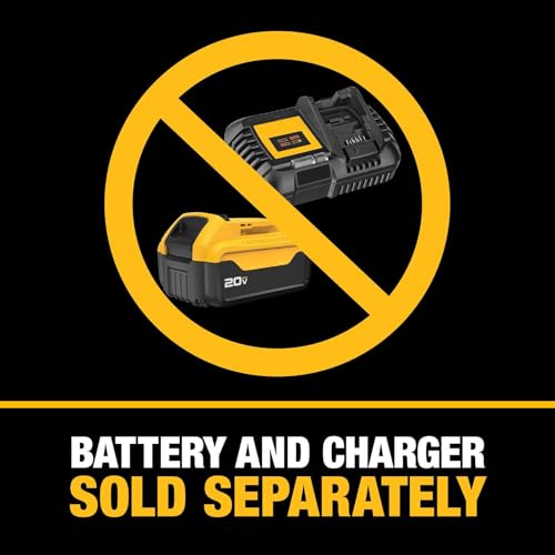 600CFM Brushless Leaf Blower Compatible with DeWALT 20V, Bare Tool
